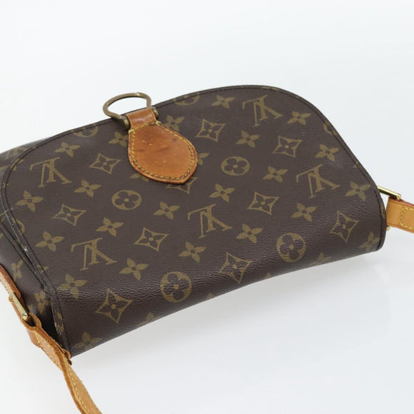 LOUIS VUITTON Monogram Saint Cloud GM Shoulder Bag M51242 LV Auth 182291