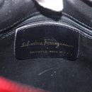 Salvatore Ferragamo Vala Shoulder Bag Leather Red Gold Auth 182294-16