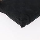 GUCCI GG Canvas Web Sherry Line Gürteltasche Schwarz Silber 28566 Auth 182295-16