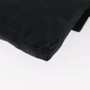 GUCCI GG Canvas Web Sherry Line Gürteltasche Schwarz Silber 28566 Auth 182295-17