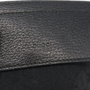 GUCCI GG Canvas Web Sherry Line Gürteltasche Schwarz Silber 28566 Auth 182295-19