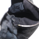 GUCCI GG Canvas Web Sherry Line Gürteltasche Schwarz Silber 28566 Auth 182295-10