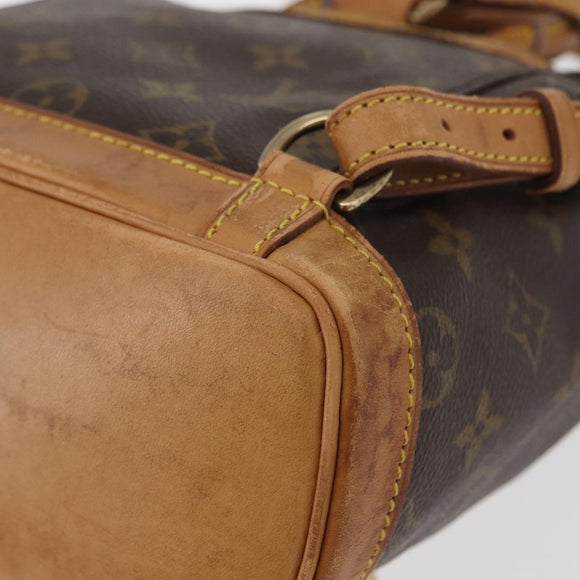 LOUIS VUITTON Monogram Montsouris PM Backpack M51137 LV Auth 182299