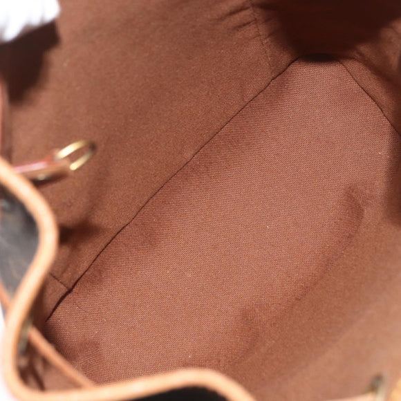LOUIS VUITTON Monogram Montsouris PM Backpack M51137 LV Auth 182299