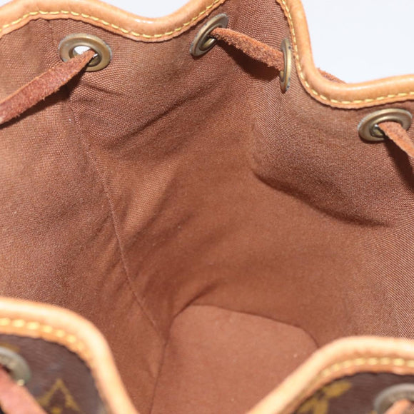 LOUIS VUITTON Monogram Montsouris PM Backpack M51137 LV Auth 182299