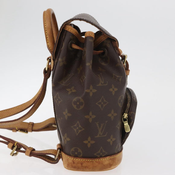 LOUIS VUITTON Monogram Montsouris PM Backpack M51137 LV Auth 182299