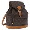 LOUIS VUITTON Monogram Montsouris MM Backpack M51136 LV Auth 182301-1