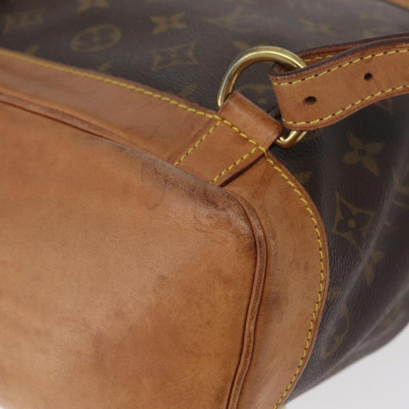 LOUIS VUITTON Monogram Montsouris MM Backpack M51136 LV Auth 182301