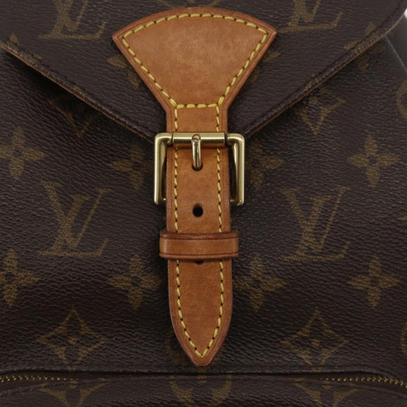 LOUIS VUITTON Monogram Montsouris MM Backpack M51136 LV Auth 182301