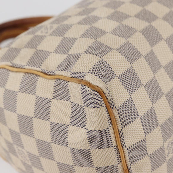 LOUIS VUITTON Damier Azur Speedy 25 Hand Bag N41534 LV Auth 182302