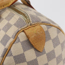 LOUIS VUITTON Damier Azur Speedy 25 Hand Bag N41534 LV Auth 182302-14