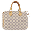 LOUIS VUITTON Damier Azur Speedy 25 Hand Bag N41534 LV Auth 182302-2