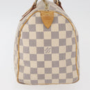LOUIS VUITTON Damier Azur Speedy 25 Hand Bag N41534 LV Auth 182302-5