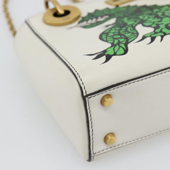 Christian Dior Lady Dior Niki de Saint Phalle Bag Leather 2way Auth 182304SAM