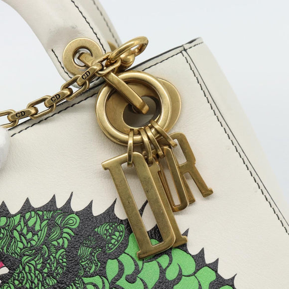Christian Dior Lady Dior Niki de Saint Phalle Bag Leather 2way Auth 182304SAM