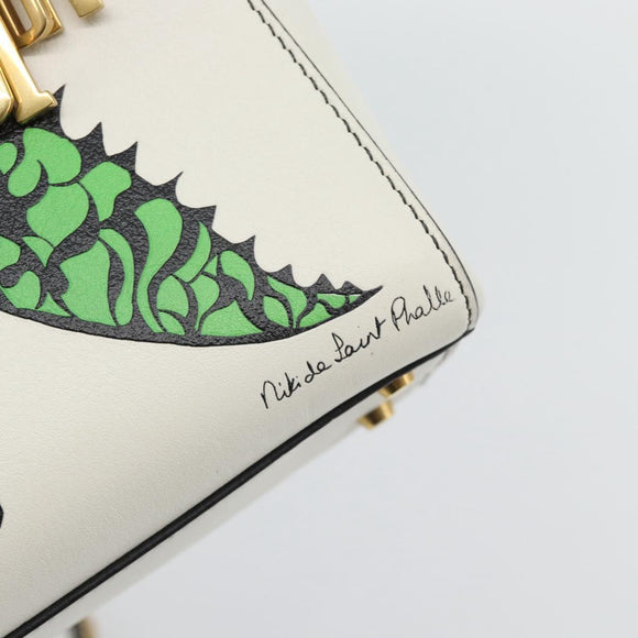 Christian Dior Lady Dior Niki de Saint Phalle Bag Leather 2way Auth 182304SAM