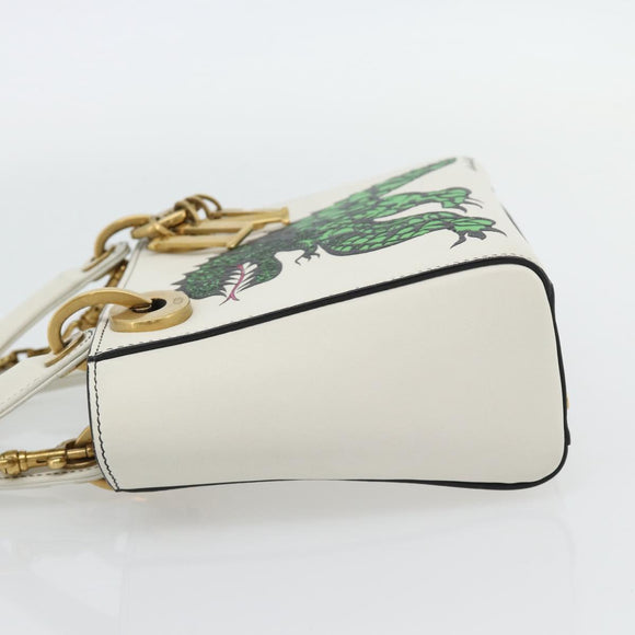 Christian Dior Lady Dior Niki de Saint Phalle Bag Leather 2way Auth 182304SAM