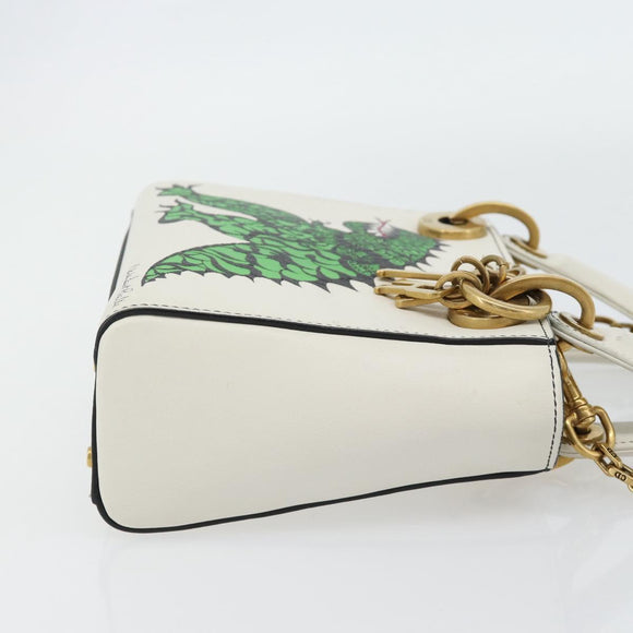 Christian Dior Lady Dior Niki de Saint Phalle Bag Leather 2way Auth 182304SAM