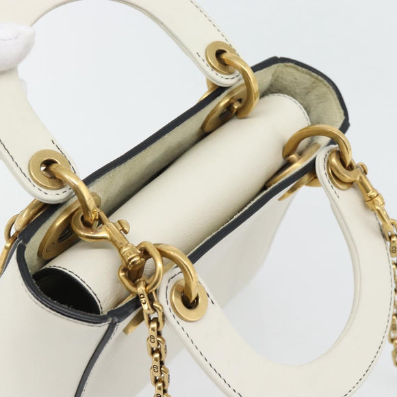 Christian Dior Lady Dior Niki de Saint Phalle Bag Leather 2way Auth 182304SAM