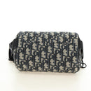Christian Dior Trotter Canvas Oblique Rabbit Mini Roller Bag Navy Auth 182307SAM-5