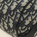 Christian Dior Trotter Canvas Oblique Rabbit Mini Roller Bag Navy Auth 182307SAM-18