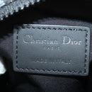 Christian Dior Trotter Canvas Oblique Rabbit Mini Roller Bag Navy Auth 182307SAM-21