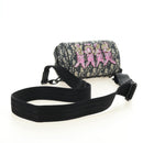 Christian Dior Trotter Canvas Oblique Rabbit Mini Roller Bag Navy Auth 182307SAM-7