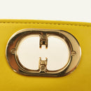 Christian Dior Caro Chain Shoulder Bag Canvas Beads Green Gold Auth 182308SM-16