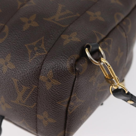 LOUIS VUITTON Monogram Palm Springs MINI Backpack M44873 LV Auth 182309