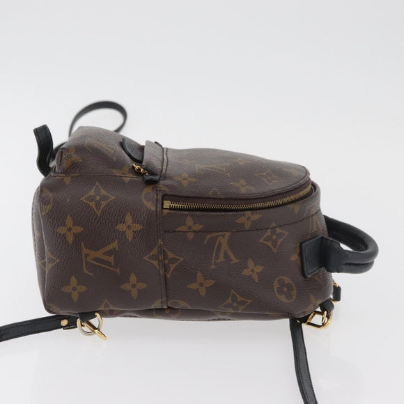 LOUIS VUITTON Monogram Palm Springs MINI Backpack M44873 LV Auth 182309