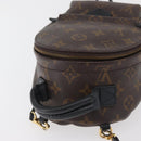 LOUIS VUITTON Monogram Palm Springs MINI Backpack M44873 LV Auth 182309-6