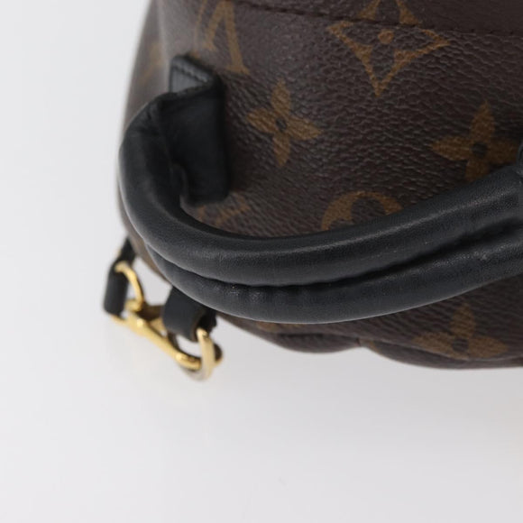 LOUIS VUITTON Monogram Palm Springs MINI Backpack M44873 LV Auth 182309
