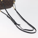 LOUIS VUITTON Monogram Palm Springs MINI Backpack M44873 LV Auth 182309-8