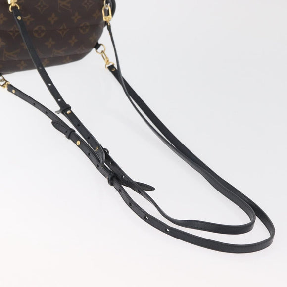 LOUIS VUITTON Monogram Palm Springs MINI Backpack M44873 LV Auth 182309