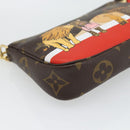 LOUIS VUITTON Monogram Mini Pochette Accessoires Pouch M63830 LV Auth 182310SAM-15