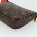 LOUIS VUITTON Monogram Mini Pochette Accessoires Pouch M63830 LV Auth 182310SAM-16