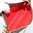 LOUIS VUITTON Monogram Mini Pochette Accessoires Pouch M63830 LV Auth 182310SAM-10