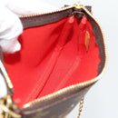 LOUIS VUITTON Monogram Mini Pochette Accessoires Pouch M63830 LV Auth 182310SAM-21