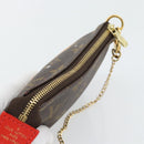 LOUIS VUITTON Monogram Mini Pochette Accessoires Pouch M63830 LV Auth 182310SAM-6