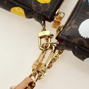 LOUIS VUITTON Monogram LVxYK Multi Pochette Pouch M46385 LV Auth 182312SM-16