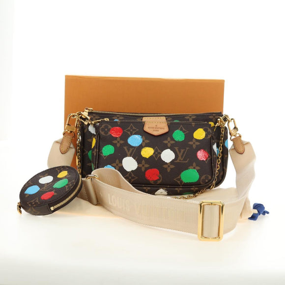 LOUIS VUITTON Monogram LVxYK Multi Pochette Pouch M46385 LV Auth 182312SM