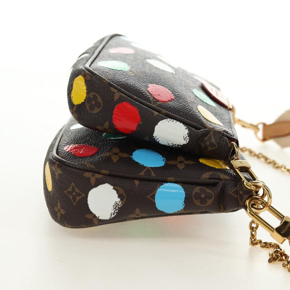 LOUIS VUITTON Monogram LVxYK Multi Pochette Pouch M46385 LV Auth 182312SM