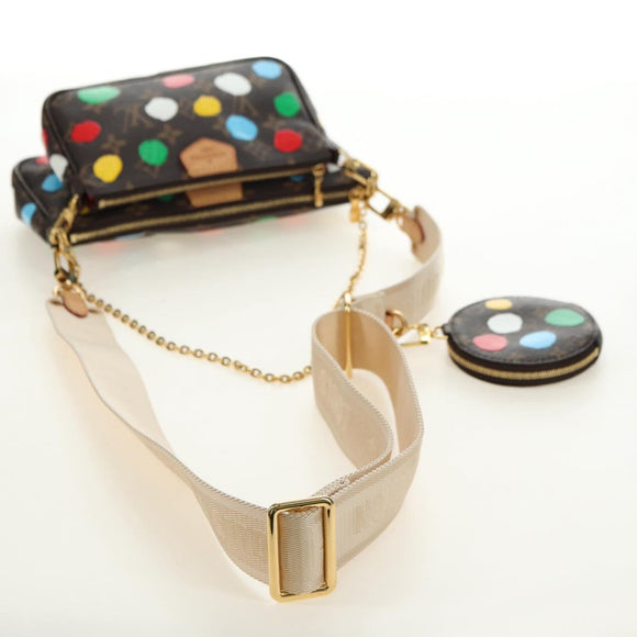LOUIS VUITTON Monogram LVxYK Multi Pochette Pouch M46385 LV Auth 182312SM