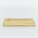 LOUIS VUITTON Zippy Wallet Lange Portemonnee Suhari Goud M95569 LV Auth 182314A-7