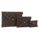 LOUIS VUITTON Monogram Clutch Bag Pochette Kirigami Pouch M62034 LV Auth 182316M-1