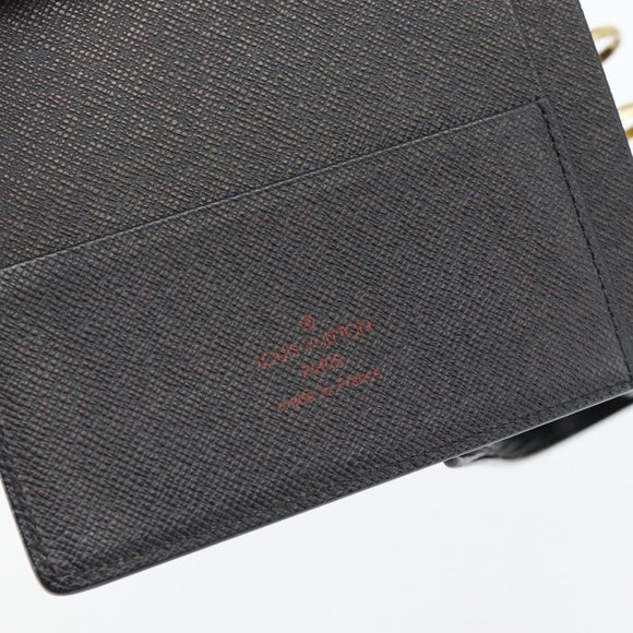 LOUIS VUITTON Epi Agenda GM Day Planner Omslag Zwart R20212 LV Auth 182317V