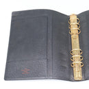 LOUIS VUITTON Epi Agenda GM Day Planner Omslag Zwart R20212 LV Auth 182317V-18