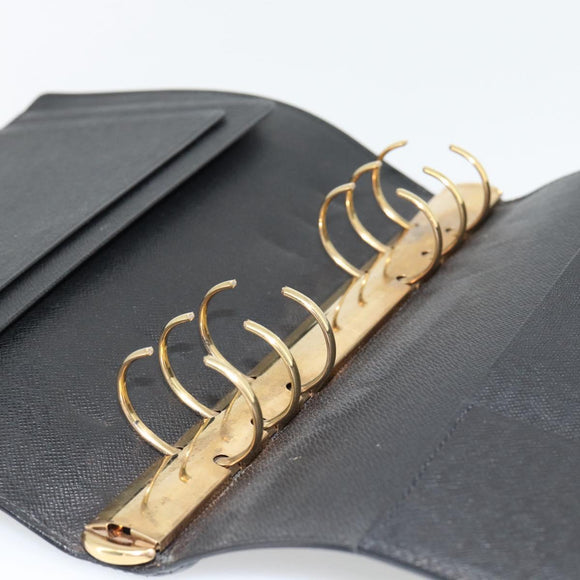 LOUIS VUITTON Epi Agenda GM Day Planner Omslag Zwart R20212 LV Auth 182317V