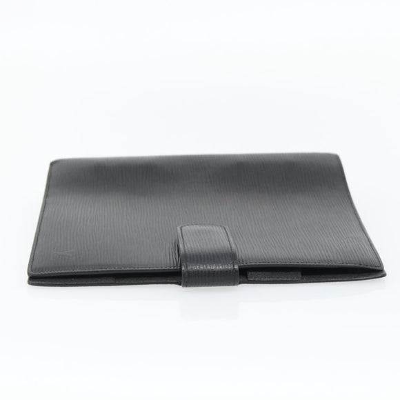 LOUIS VUITTON Epi Agenda GM Day Planner Omslag Zwart R20212 LV Auth 182317V