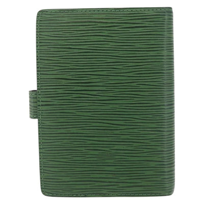 LOUIS VUITTON Epi Agenda PM Day Planner Cover Green R20054 LV Auth 182318 - 0